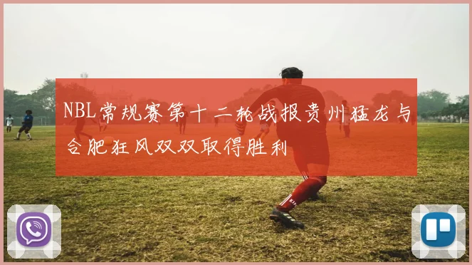 NBL常规赛第十二轮战报贵州猛龙与合肥狂风双双取得胜利