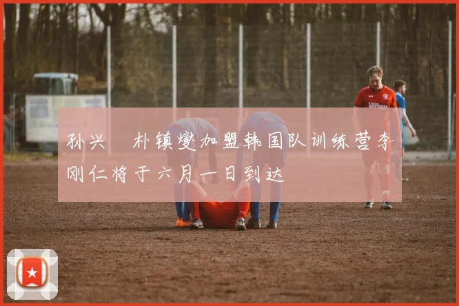 孙兴慜朴镇燮加盟韩国队训练营李刚仁将于六月一日到达